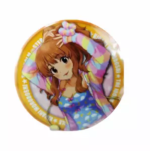 Insignia oficial de lata anime The Idolmaster Kirari Moroboshi Japón - Imagen 1 de 3