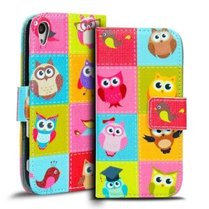 Handy Tasche für Sony Xperia Z3 Plus Hülle PU Leder Motiv Schutzhülle Case - Bild 1 von 6