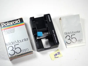 Polaroid 35mm Slide Mounter Transparency Film Cutter + Box works with sprockets - Picture 1 of 5