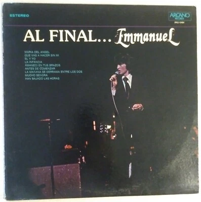 EMMANUEL AL FINAL VINYL LP RECORD RCA ARCANO RECORDS  DKL1-3464 1979 VG+ Foto 1 de 4