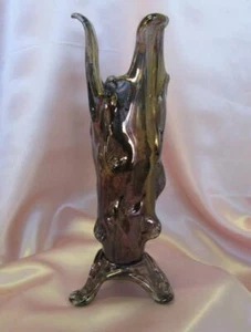 1930s ANTIQUE ART DECO AUSTRIAN LOETZ STYLE HANDMADE VASE - Picture 1 of 8