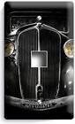 Black Vintage Retro Car Light Switch Outlet Wall Plate Garage Auto Shop Hd Decor
