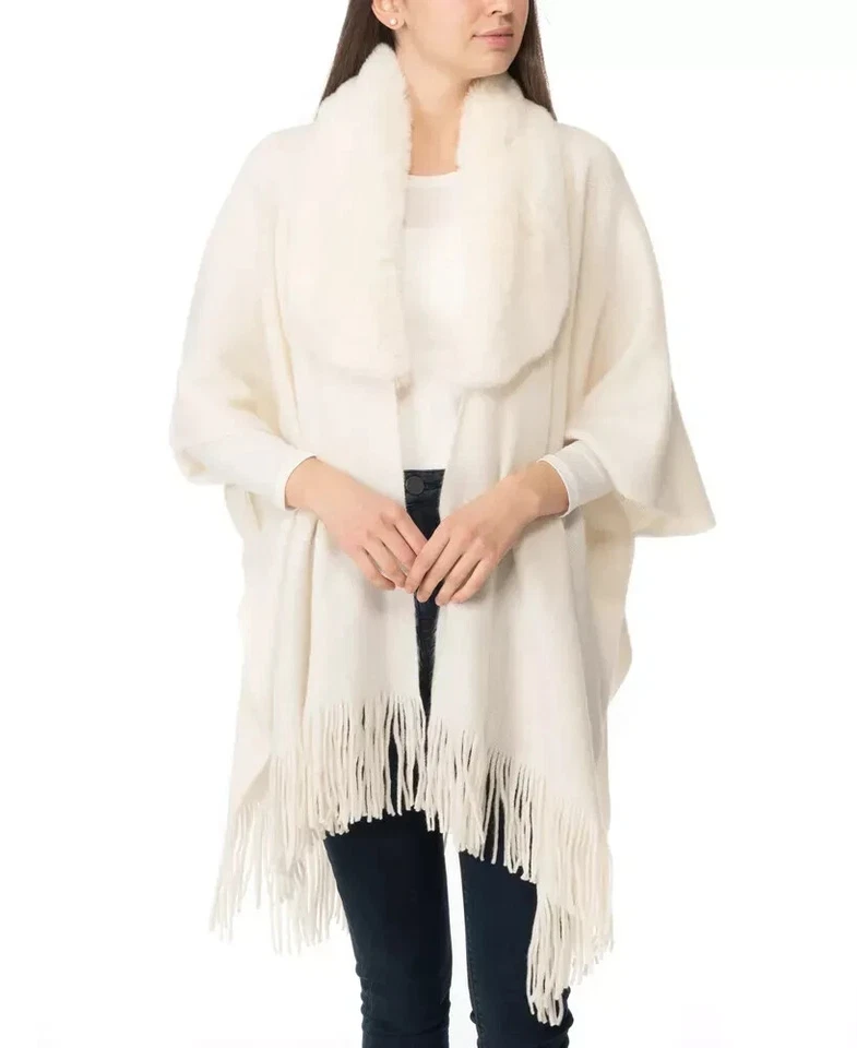 I.N.C. Suéter con capa de piel sintética para mujer International Concepts Foto 1 de 1