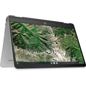 HP Chromebook x360 14a-ca0009na 2-in-1 LAPTOP 2.80GHz 4/64GB 1080p TOUCHSCREEN - Picture 1 of 8