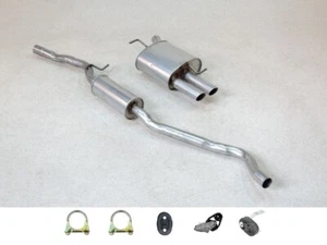 KLARIUS Auspuff SET NEU für Audi A4 B8 2.0TDI +quattro+Avant Mitteltopf +Endtopf - Bild 1 von 1