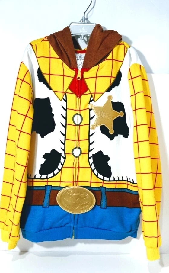 Disney Pixar Toy Story Sheriff Woody Chaqueta de Disfraz con Capucha Niños - Talla 9/10 Foto 1 de 4