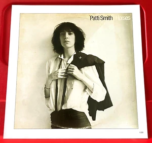 Patti Smith Horses Album Cover Art PICTURE / PRINT 8.5" x 8.5" - Imagen 1 de 3