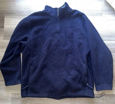 Chaqueta polar Ashford Sport XL azul marino para hombre 1/4 cremallera cuello Foto 1 de 4