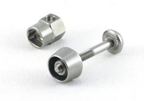 PITLOCK Sicherung Sattelstange Set 06 Edelstahl silber - Bild 1 von 1