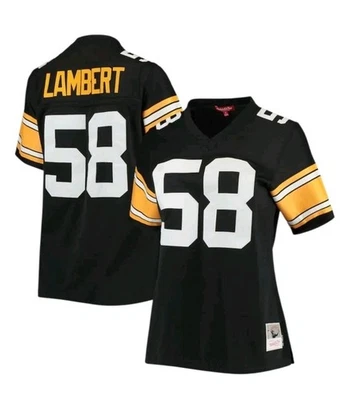 Camiseta deportiva de los Pittsburgh Steelers Jack Lambert-Mitchell Ness talla XL (18/20) Foto 1 de 4