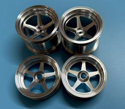Dhawk CNC 2.2" RC10T Aluminum Wheels (Front Narrow) Team Associated RC10gt - Image 1 of 4