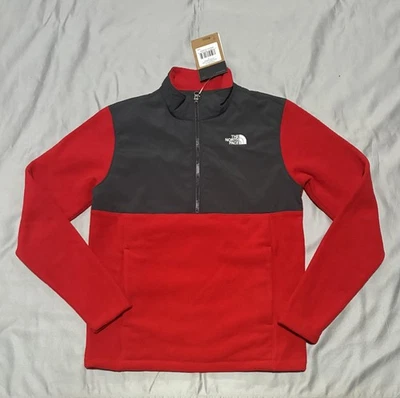 Пуловер молодежный North Face XL флисовая куртка подростковый 14/16 теплый уличный тундровый асфальный - Изображение 1 из 4