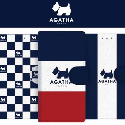 Custodia a portafoglio AGATHA Paris Diary per iPhone 14 13 12 11 XS 7/8 6S... - Immagine 1 di 4