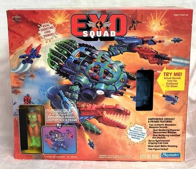 Marco electrónico de ataque ligero de asalto anfibio general Shiva EXO SQUAD de colección 1993. MOC Foto 1 de 4