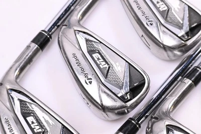 Taylormade M3 Irons / 5-PW / Stiff Flex XP 100 S300 Shafts - Image 1 of 4