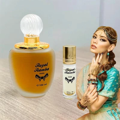 Perfume para mujer Royal Ramba 100 ml Dubai - Fragancia oriental árabe de lujo. Foto 1 de 4
