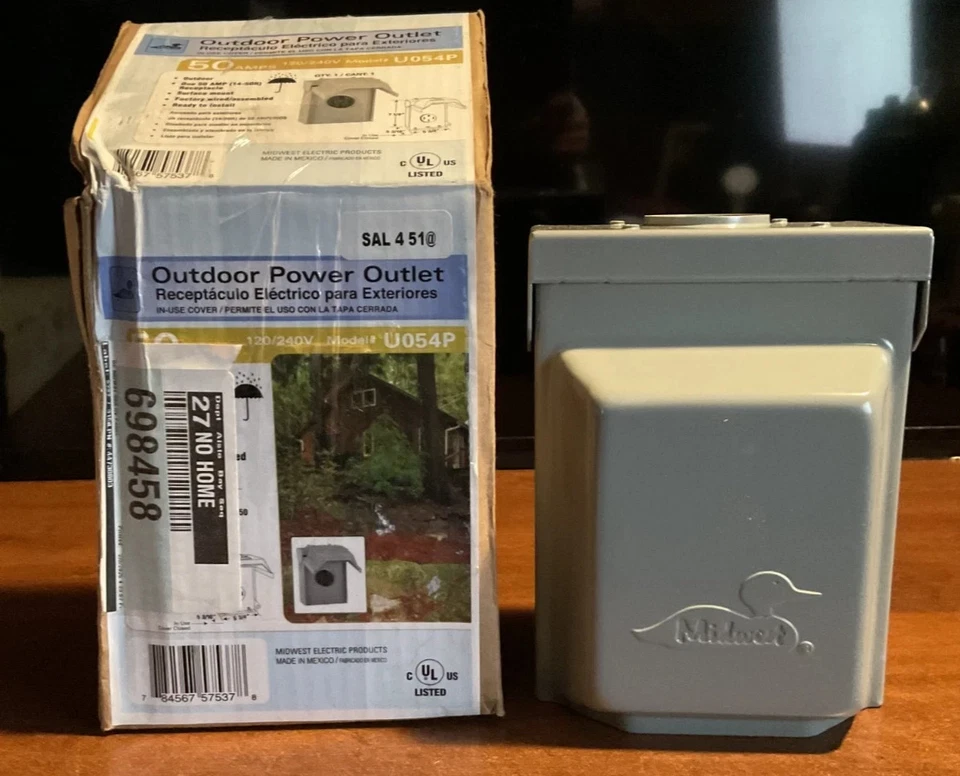 50 Amp Temporary RV Power Outlet - Image 1 of 1