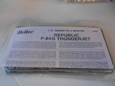 Heller Republic F-84G Thunderjet , scala 1/72 - Immagine 1 di 2