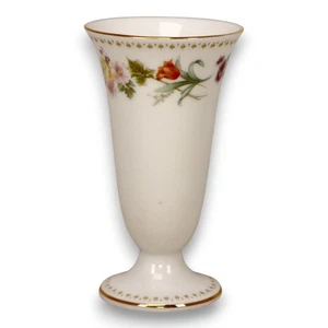 Wedgwood Mirabelle Bone China Vase England 4" Vintage R4537 1980er - Bild 1 von 5