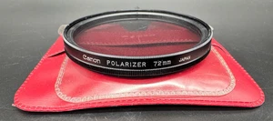 Canon 72mm Polarizer Glass Lens Filter, Made In Japan - Picture 1 of 7