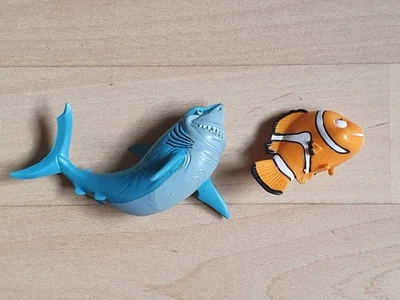 Bullyland 2-er Set Disney Figuren Findet Nemo: Nemo und Hai - Bild 1 von 2