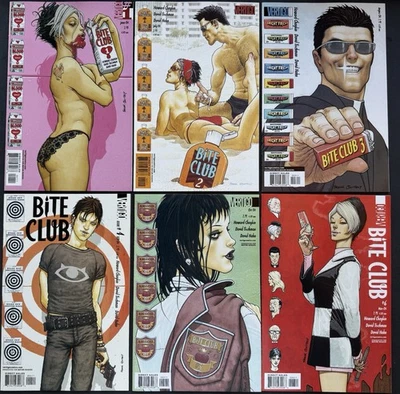 Bite Club #1-6 Complete Series 2004 Very Fine - Near Mint DC Vertigo Chaykin - Image 1 of 4