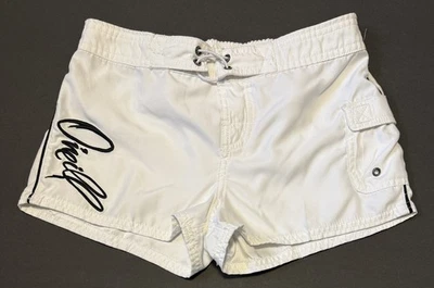 O'NEILL - Girls White Board Shorts Swim Surf Beachwear - Size 14 - Image 1 of 4