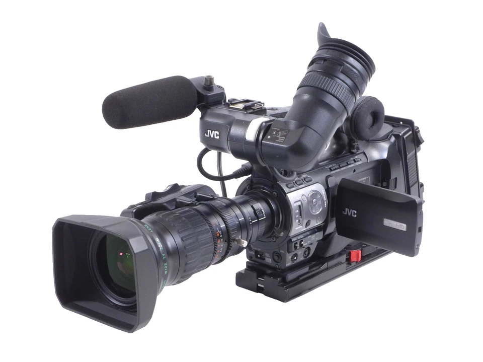 JVC GY-HM790U ProHD Camcorder with Fujinon 13x HD Wide Angle Lens - Image 1 of 4