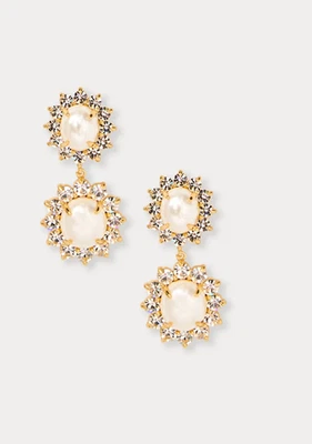 Pendientes colgantes Lilly Pulitzer Loren Hope Georgie nuevos con etiquetas en blanco resort Foto 1 de 4