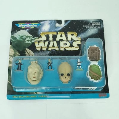 Babero Star Wars Micro Machines Collection IV 1996 Fortuna Figrin Dan Trooper NUEVO Foto 1 de 4