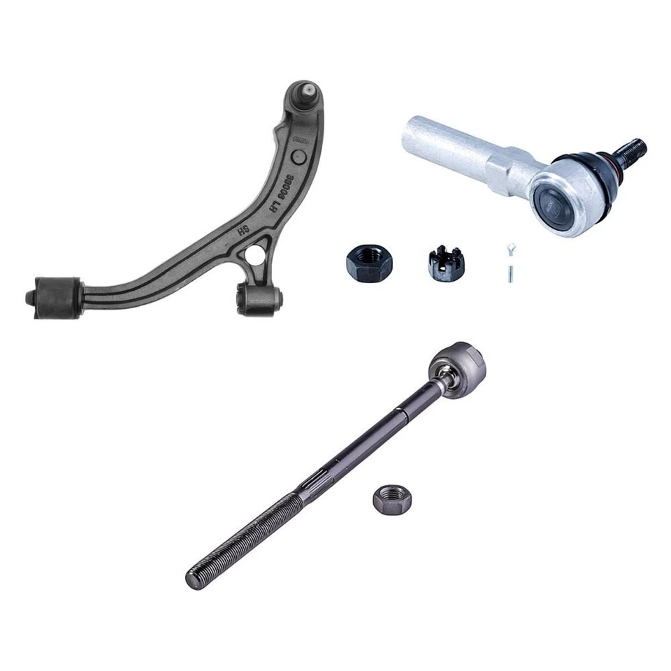 For Dodge Grand Caravan 96-00 Control Arm with Ball Joint and Tie Rod End Kit Foto 1 de 1