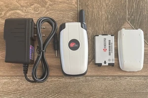 Teléfono abatible blanco Kyocera Oystr KX9D (Virgin Mobile)—————20 - Imagen 1 de 6