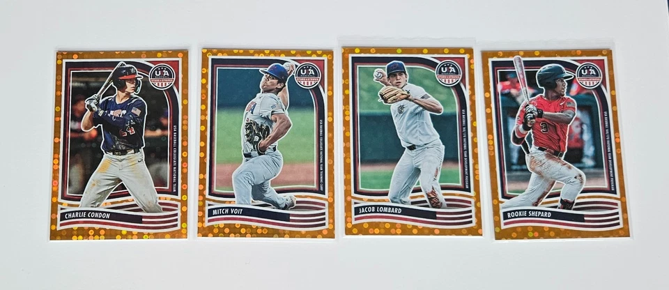 ORANGE PARALLELS /75! 2024 Panini USA Stars & Stripes PROSPECTS!! INVEST!! - Image 1 of 1