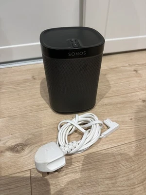 Sonos Play 1 Wireless Speaker Black Wifi play  Play 1 wifii - Image 1 of 4