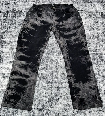 Imperious Negro Blanqueador Tie-dye Patrón Talla 34 x 30 Foto 1 de 4