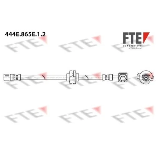 1x Flexible de frein FTE 9240965 convient pour OPEL VAUXHALL - Photo 1/1