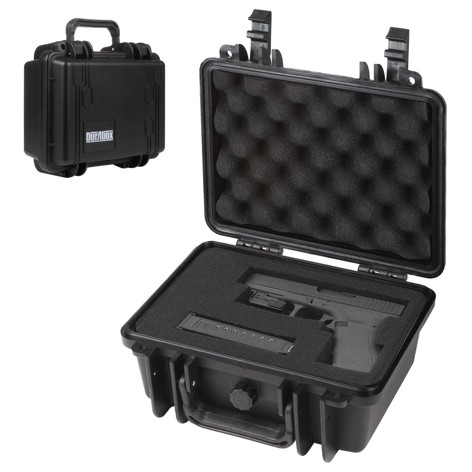All Weather Hard Case 10 x 9 x 5” - TSA Approved Hard Shell Travel Case with ... - Image 1 of 4