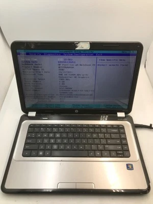 HP Pavilion G6 15" Notebook AMD-A4-3300M 1.9 GHz 4GB RAM- BOOTS TO BIOS - Image 1 of 4