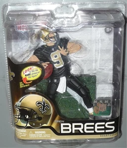Figura de fútbol americano DREW BREES New Orleans Saints CHASE McFarlane NFL Series 31 LEER - Imagen 1 de 2