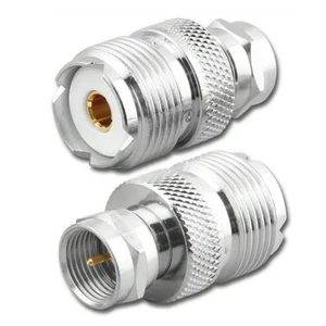 NEW Female UHF Jack (SO239) to Male F Type Plug Adapter RFA-8172 - Picture 1 of 1