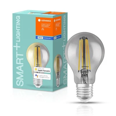 Ledvance LED Filament Smart+ Birne 6W E27 Rauchglas warmweiß Dimmbar Bluetooth  - Bild 1 von 4