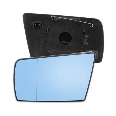 For Mercedes-Benz E320 S600 Front Left Side Heated Mirror Glass w/ Backing D Foto 1 de 4