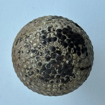 RARE Antique GOLF BALL - Cochrane Rubber Cored - Image 1 of 4