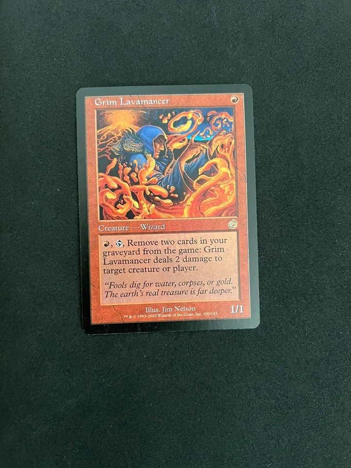 Grim Lavamancer [Torment] Magic MTG Cards NM/LP - Image 1 of 2