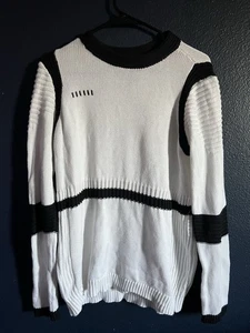 Star Wars Her Universe Stormtrooper Pullover Sweater weiß schwarz Gr. L (3) - Bild 1 von 3
