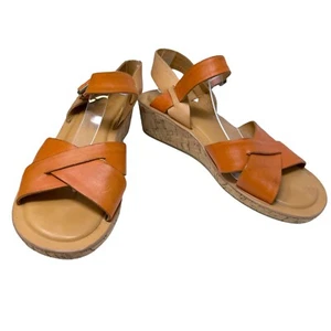 Sandalia Kork-Ease Myrna 2.0' Corcho Cuña Zapato Cantalupo Marrón 40.5/9 - Imagen 1 de 13