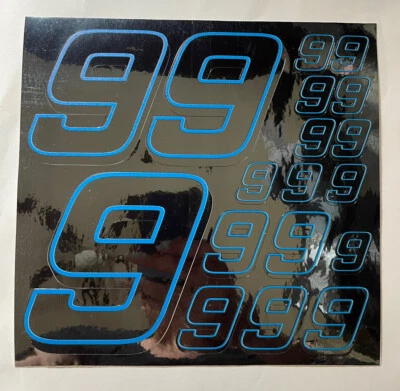 Descuento Cromo Negro con Azul #9 R/C Caja L Foto 1 de 4