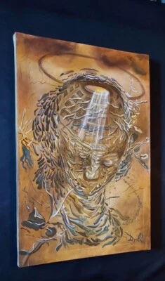 Lienzo al óleo surrealismo pintado a mano Salvador Dalí Foto 1 de 4