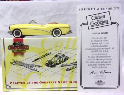 MK Matchbox - Coleccionables - DYG04 - 1953 Buick Skylark - Amarillo Foto 1 de 4
