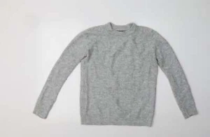 Primark Womens Grey Crew Neck Acrylic Blend Jumper Size S - Picture 1 of 12